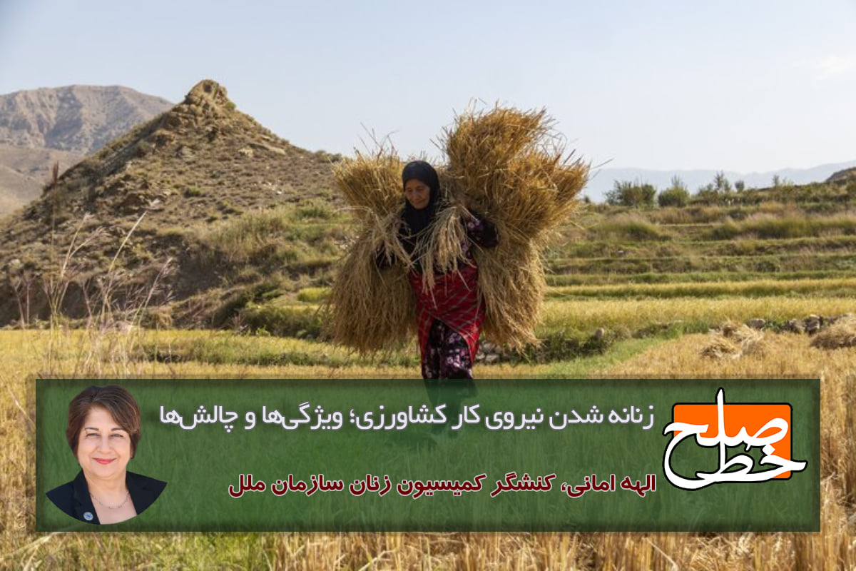 زنانه شدن نیروی کار کشاورزی؛ ویژگیها و چالشها/الهه امانی - خبرگزاری هرانا