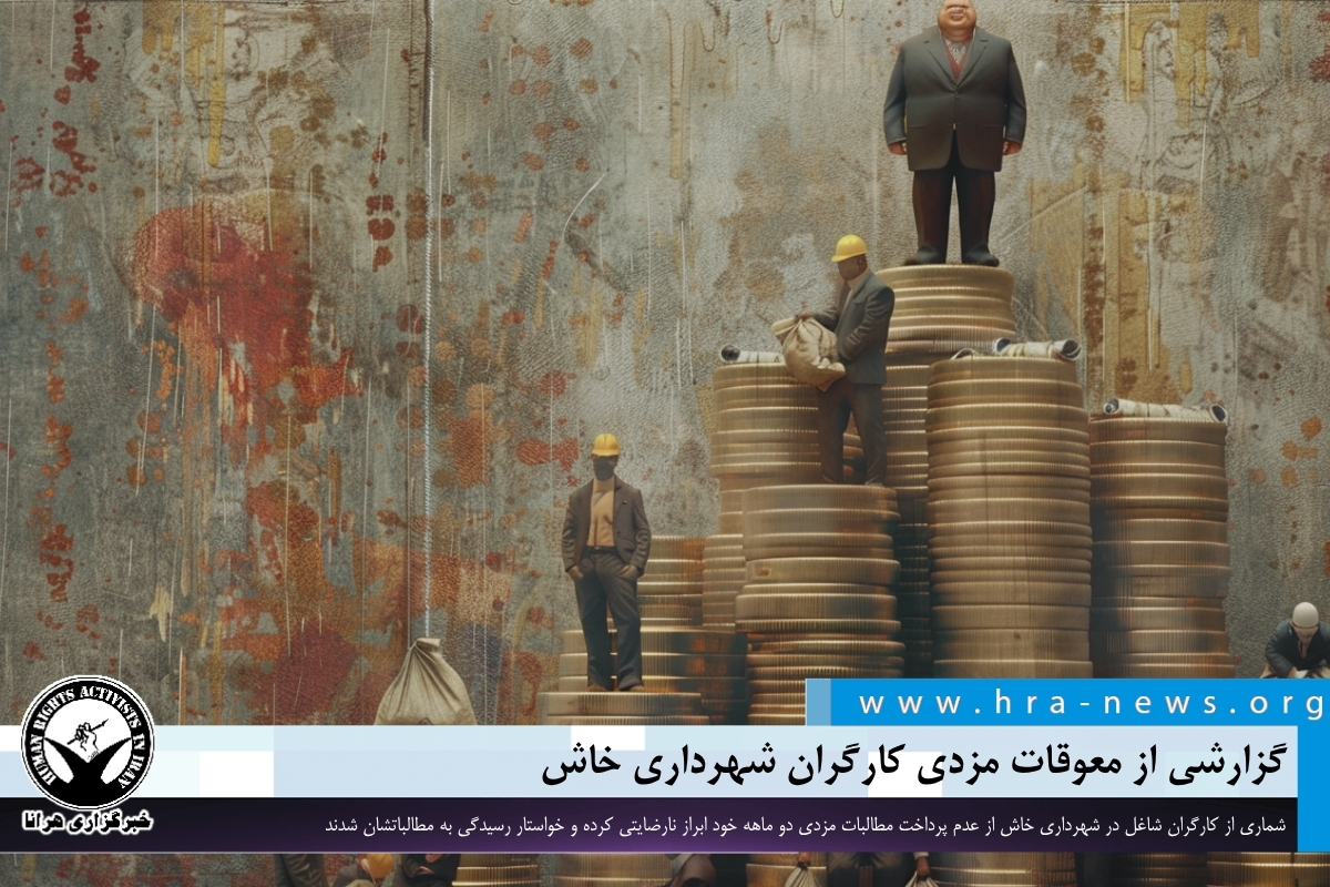 خبرگزاری هرانا | گزارشی از معوقات مزدی کارگران شهرداری خاش - خبرگزاری هرانا